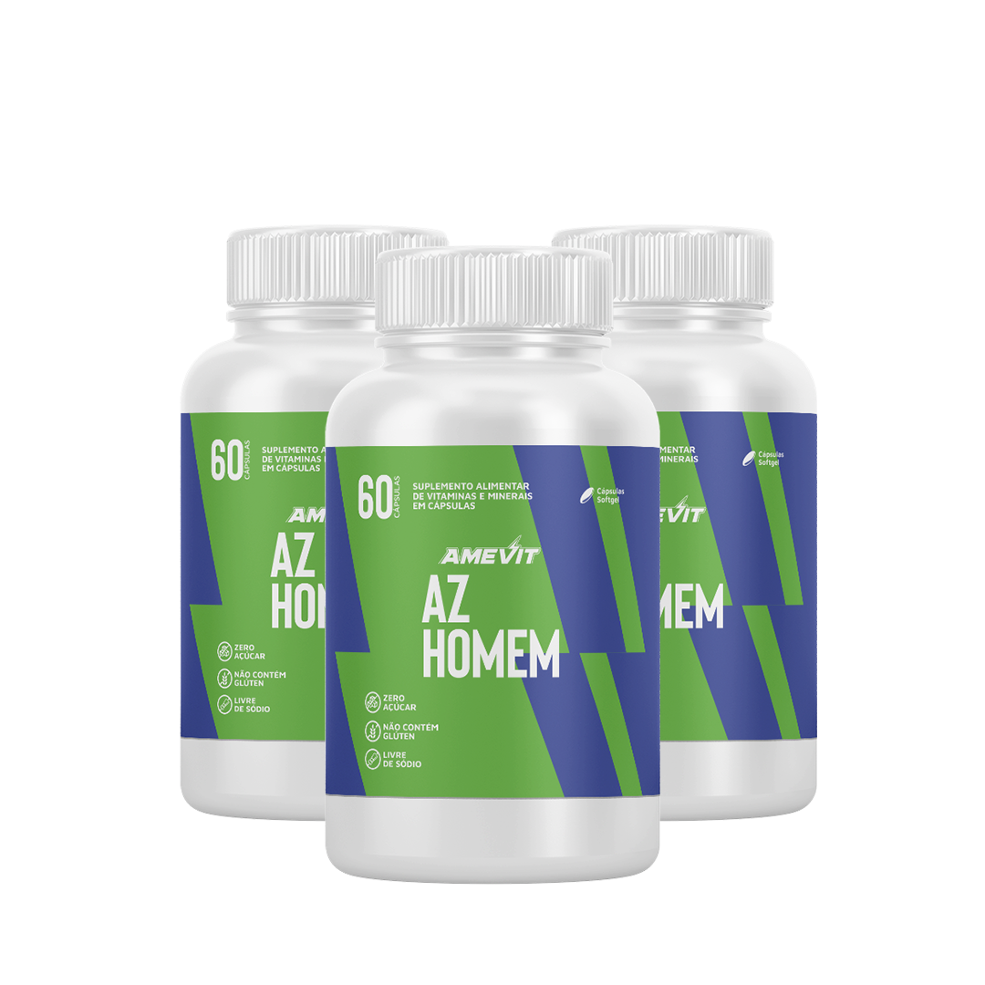 AmeVit AZ Homem - 60 Cápsulas Compre 2 e Leve 1 Grátis