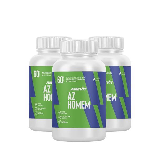 AmeVit AZ Homem - 60 Cápsulas Compre 2 e Leve 1 Grátis