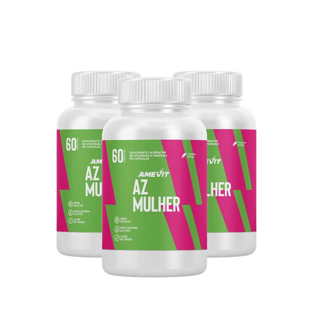 AmeVit Mulher - 60 Cápsulas Compre 2 e Leve 1 Grátis