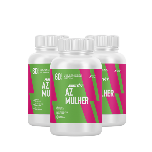AmeVit Mulher - 60 Cápsulas Compre 2 e Leve 1 Grátis