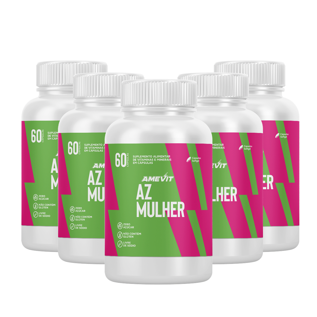 AmeVit Mulher - 60 Cápsulas Compre 3 e Leve 2 Grátis