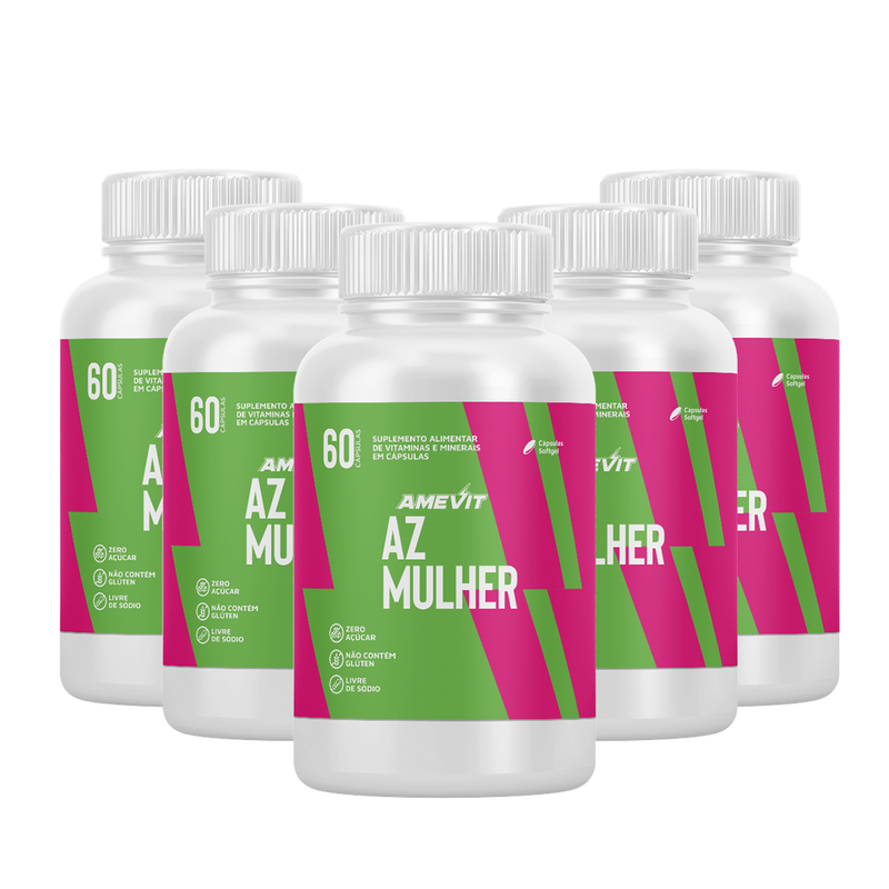 AmeVit Mulher - 60 Cápsulas Compre 3 e Leve 2 Grátis