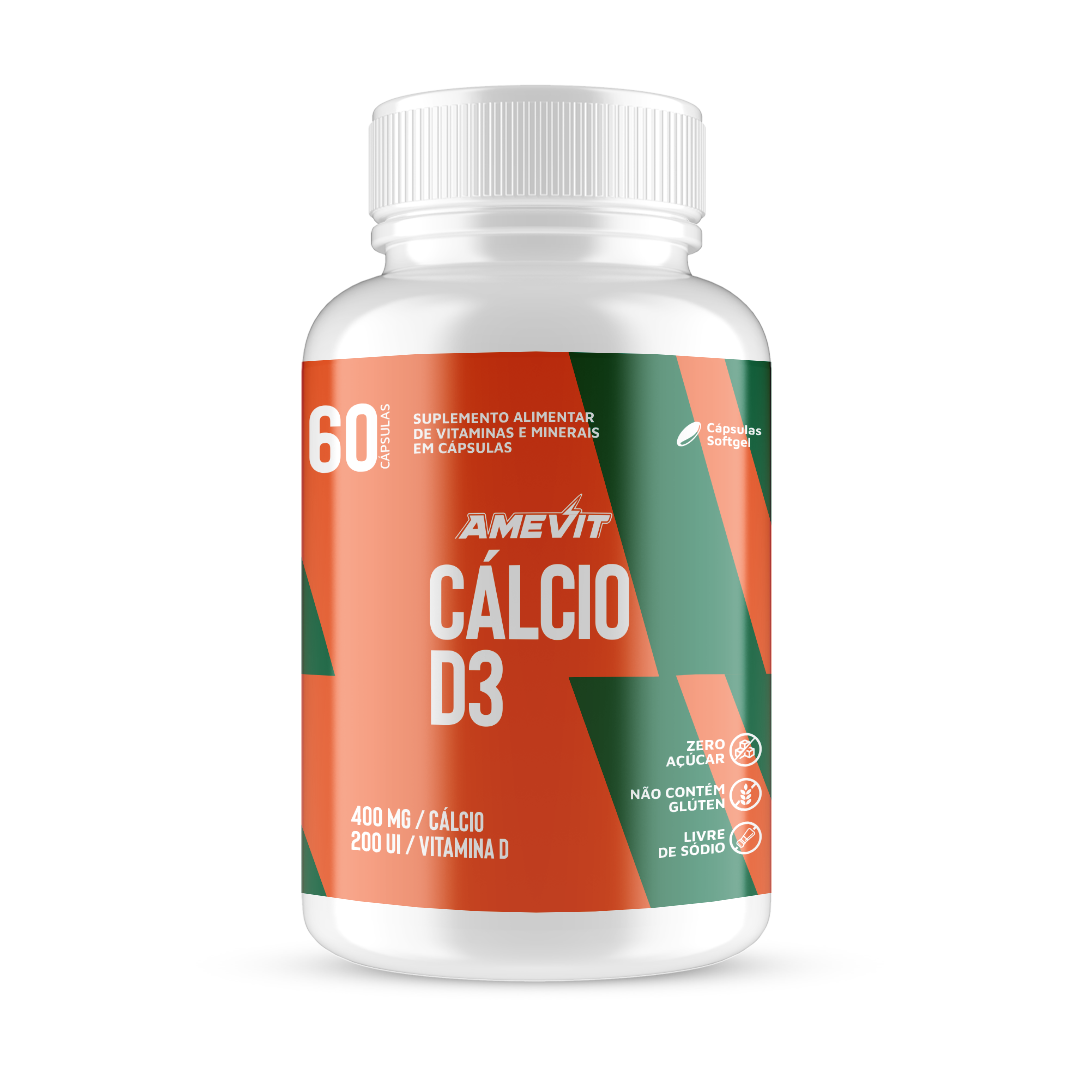 AmeVit Cálcio D3 - 60 Cápsulas