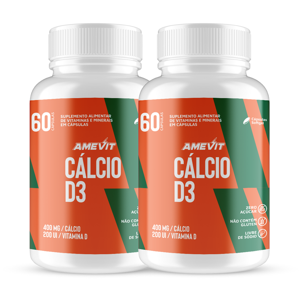AmeVit Cálcio D3 - 60 Cápsulas