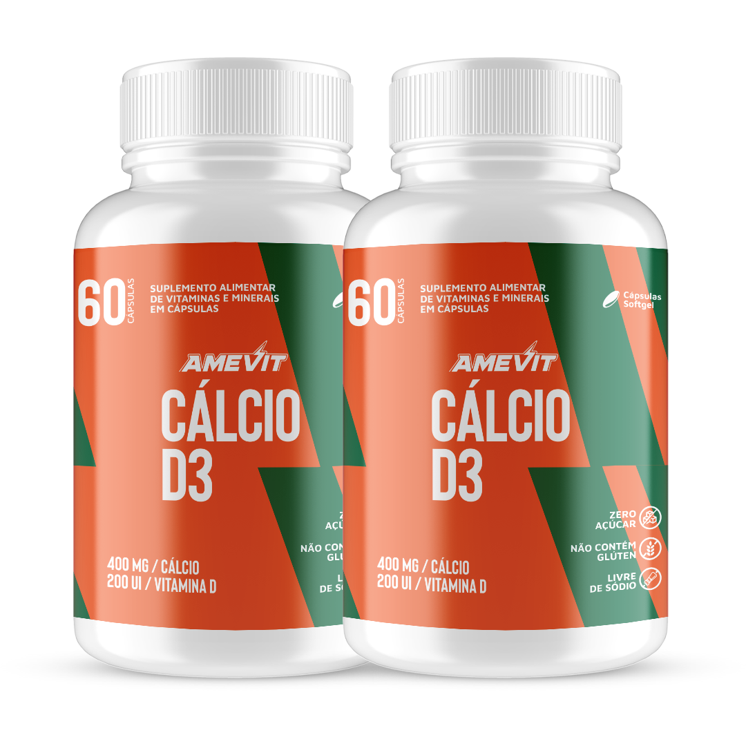 AmeVit Cálcio D3 - 60 Cápsulas