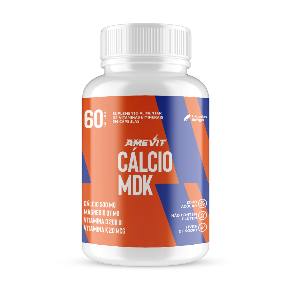 AmeVit Cálcio MDK - 60 Cápsulas