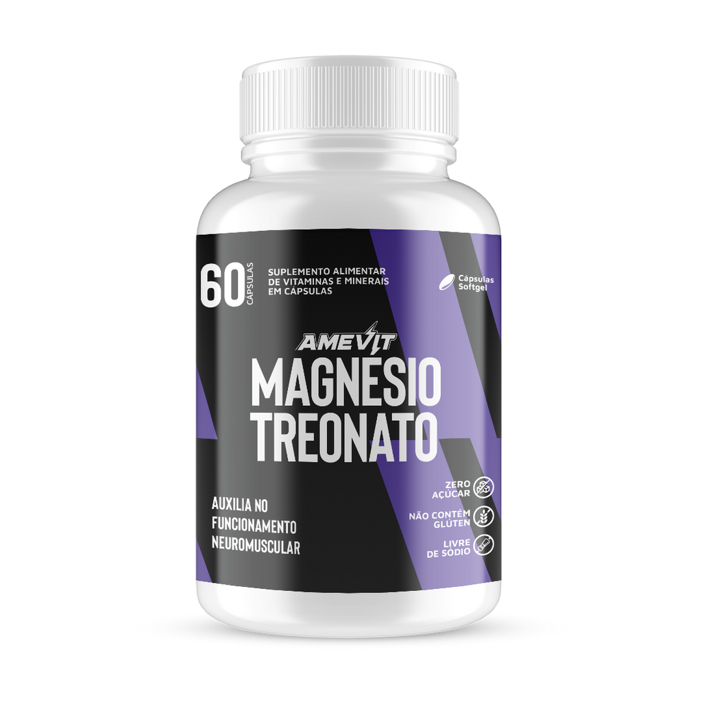AmeVit Magnésio Treonato – 60 cápsulas