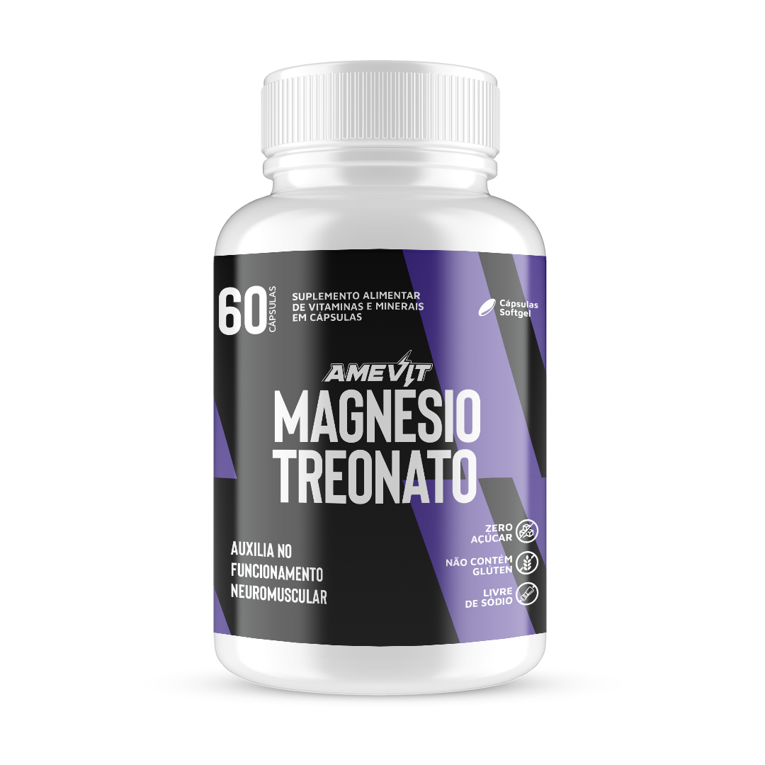 AmeVit Magnésio Treonato – 60 cápsulas