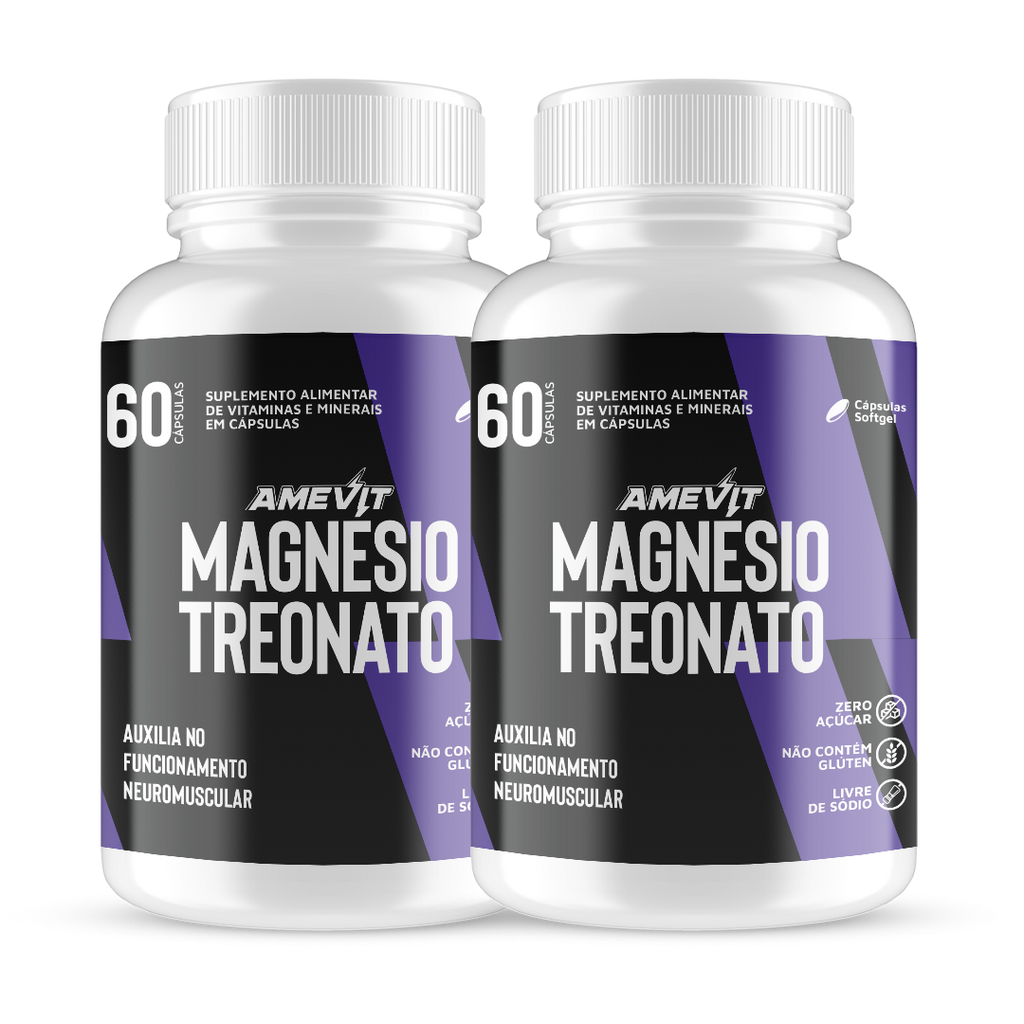 AmeVit Magnésio Treonato – 60 cápsulas