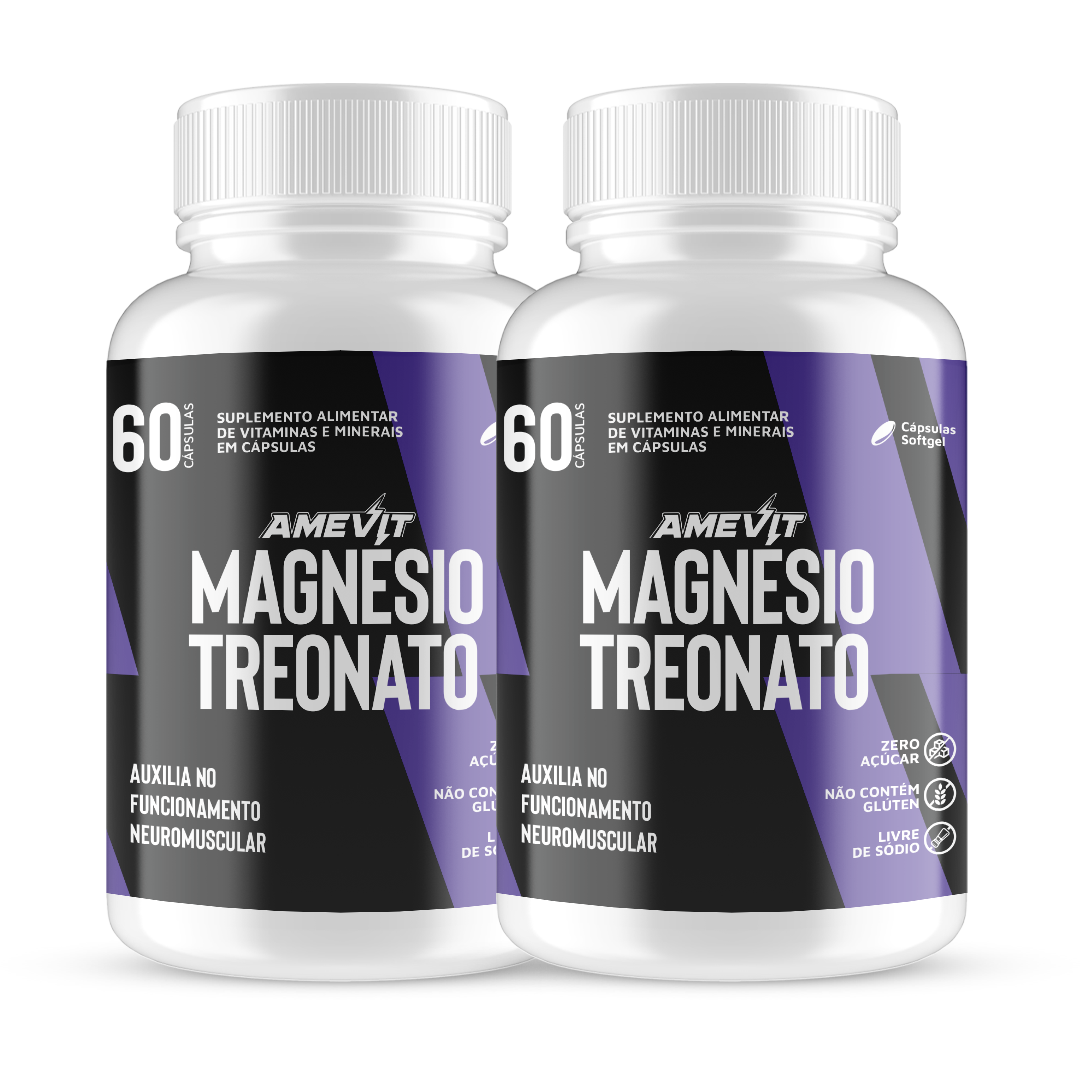 AmeVit Magnésio Treonato – 60 cápsulas