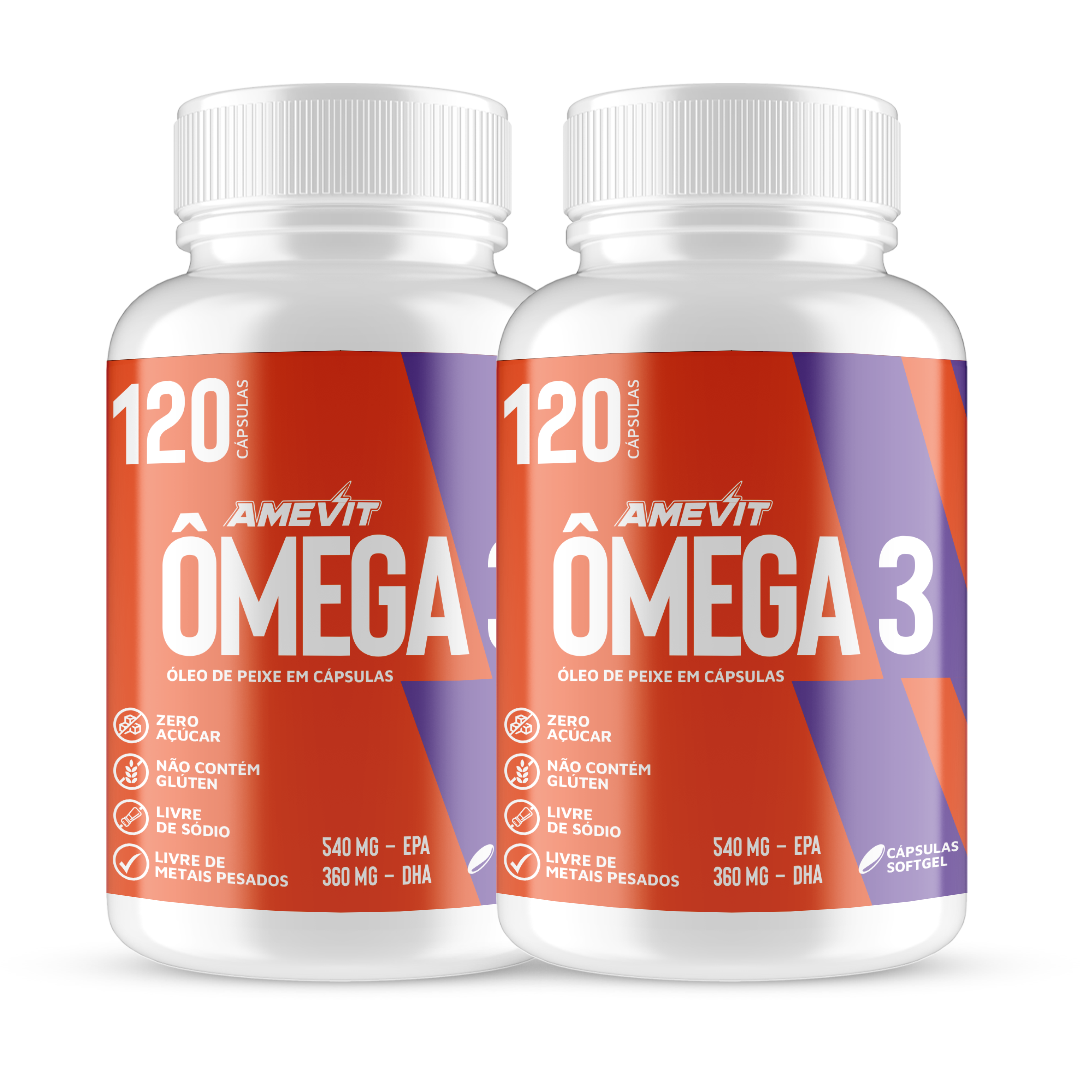 AmeVit Ômega 3 - 120 Cápsulas
