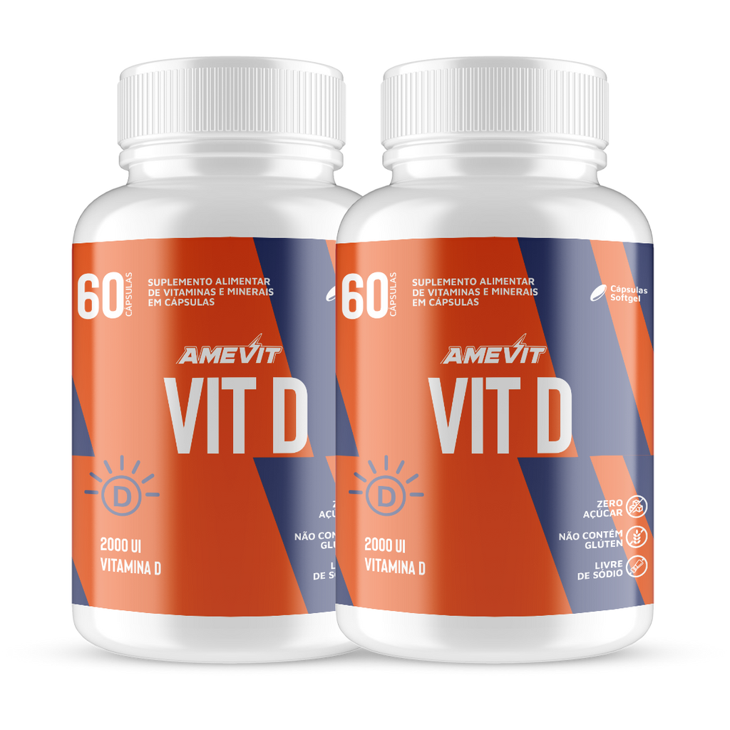AmeVit Vitamina D 2000ui - 60 Cápsulas