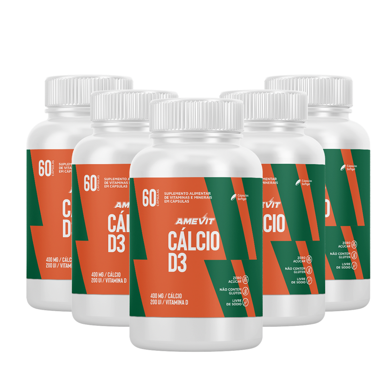 AmeVit Cálcio D3 - 60 Cápsulas