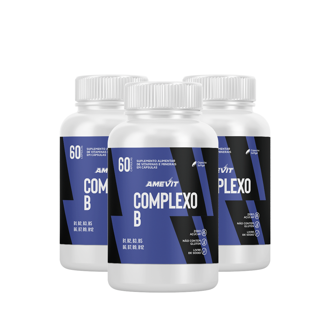 AmeVit Complexo B – 60 Cápsulas Compre 2 e Leve 1 Grátis