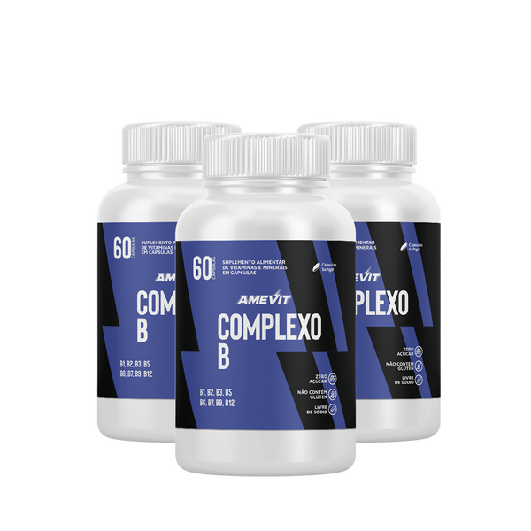 AmeVit Complexo B – 60 Cápsulas Compre 2 e Leve 1 Grátis