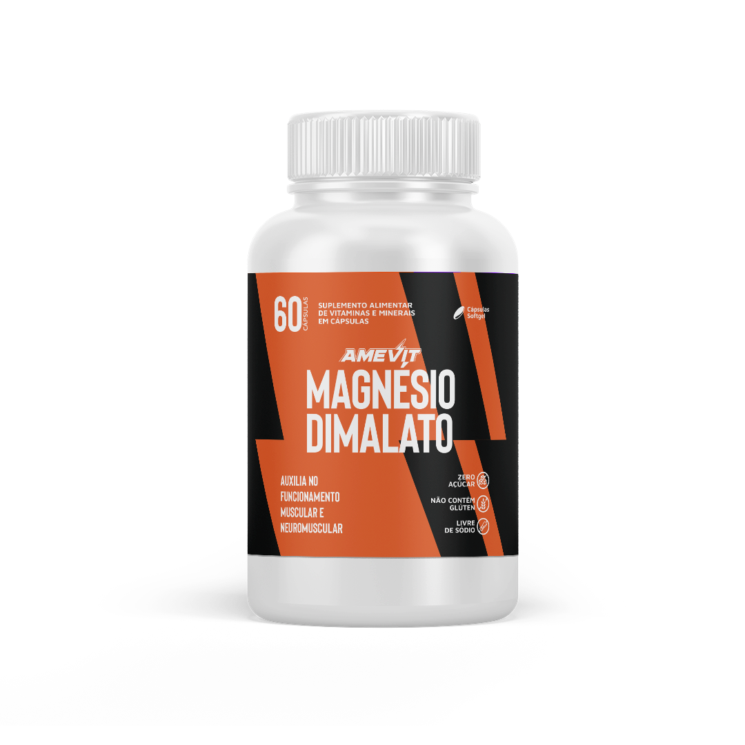 AmeVit Magnésio Dimalato – 60 cápsulas - Brinde