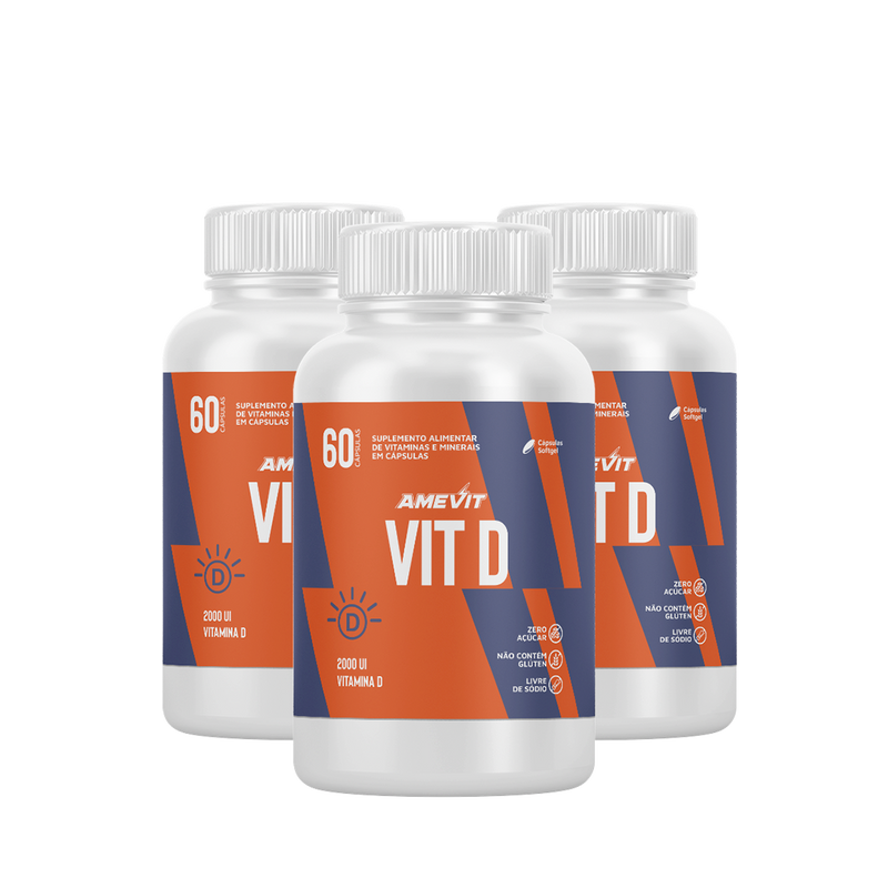 AmeVit Vitamina D 2000ui - 60 Cápsulas